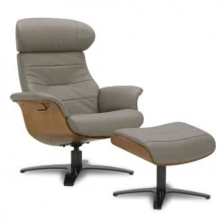 My New Design Fauteuils Fauteuil En Cuir Et Bois Chêne Naturel - Cuir Taupe 4 My New Design Fauteuils Fauteuil En Cuir Et Bois Chêne Naturel - Cuir Taupe -Fauteuils Shop fauteuil en cuir et bois chene naturel cuir taupe 4