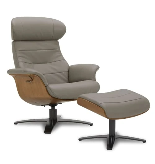 Fauteuil en cuir et bois chêne naturel - Cuir Taupe My New Design Fauteuils Fauteuil En Cuir Et Bois Chêne Naturel - Cuir Taupe -Fauteuils Shop fauteuil en cuir et bois chene naturel cuir taupe 4