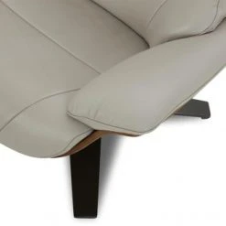 My New Design Fauteuils Fauteuil En Cuir Et Chêne Naturel - Cuir Gris 5 My New Design Fauteuils Fauteuil En Cuir Et Chêne Naturel - Cuir Gris -Fauteuils Shop fauteuil en cuir et chene naturel cuir gris 5