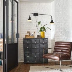 Maisons Du Monde Fauteuils Fauteuil En Cuir Marron -Fauteuils Shop fauteuil en cuir marron 1000 11 30 155748 16