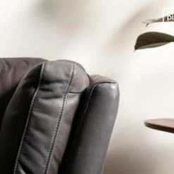 PIB Fauteuils Fauteuil En Cuir Pleine Fleur Gris 3 PIB Fauteuils Fauteuil En Cuir Pleine Fleur Gris -Fauteuils Shop fauteuil en cuir pleine fleur gris 3