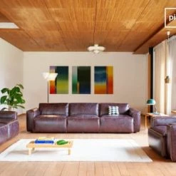 PIB Fauteuils Fauteuil En Cuir Pleine Fleur Rouge Marsala 3 PIB Fauteuils Fauteuil En Cuir Pleine Fleur Rouge Marsala -Fauteuils Shop fauteuil en cuir pleine fleur rouge marsala 3