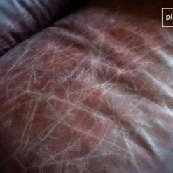 PIB Fauteuils Fauteuil En Cuir Pleine Fleur Rouge Marsala 4 PIB Fauteuils Fauteuil En Cuir Pleine Fleur Rouge Marsala -Fauteuils Shop fauteuil en cuir pleine fleur rouge marsala 4