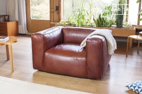 Fauteuil en cuir rouge PIB Fauteuils Fauteuil En Cuir Rouge -Fauteuils Shop fauteuil en cuir rouge 2