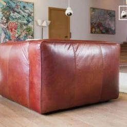 PIB Fauteuils Fauteuil En Cuir Rouge 3 PIB Fauteuils Fauteuil En Cuir Rouge -Fauteuils Shop fauteuil en cuir rouge 3