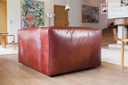 Fauteuil en cuir rouge PIB Fauteuils Fauteuil En Cuir Rouge -Fauteuils Shop fauteuil en cuir rouge 3