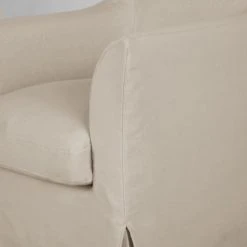 Maisons Du Monde Fauteuils Fauteuil En Lin Froissé Beige -Fauteuils Shop fauteuil en lin froisse beige 1000 9 36 221723 3