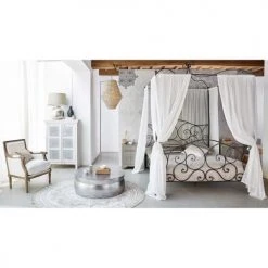 Maisons Du Monde Fauteuils Fauteuil En Lin Ivoire -Fauteuils Shop fauteuil en lin ivoire 1000 0 23 132617 11