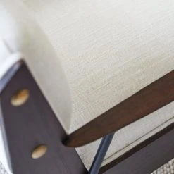 Tikamoon Fauteuils Fauteuil En Mindi Et Tissu -Fauteuils Shop fauteuil en mindi et tissu 2