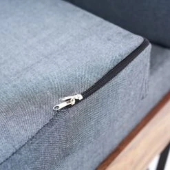 Tikamoon Fauteuils Fauteuil En Palissandre Massif Et Tissu -Fauteuils Shop fauteuil en palissandre massif et tissu 4