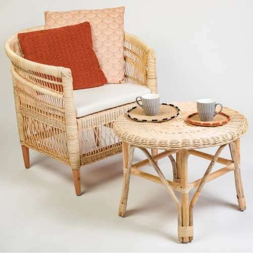 Fauteuil en rotin naturel et pieds en teck HYDILE Fauteuils Fauteuil En Rotin Naturel Et Pieds En Teck -Fauteuils Shop fauteuil en rotin naturel et pieds en teck 4