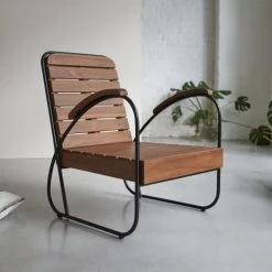 Tikamoon Fauteuils Fauteuil En Teck Massif -Fauteuils Shop fauteuil en teck massif 9