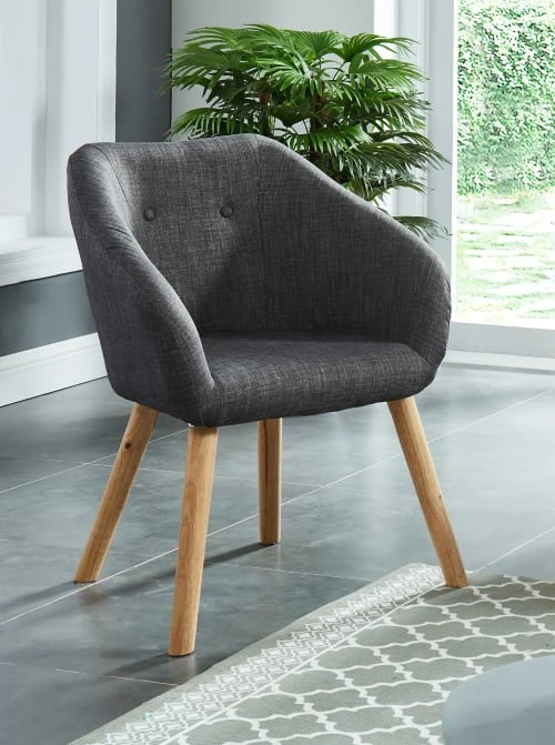 Fauteuil en tissu 1 place gris Baita Fauteuils Fauteuil En Tissu 1 Place Gris -Fauteuils Shop fauteuil en tissu 1 place gris 1