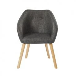 Baita Fauteuils Fauteuil En Tissu 1 Place Gris 3 Baita Fauteuils Fauteuil En Tissu 1 Place Gris -Fauteuils Shop fauteuil en tissu 1 place gris 3