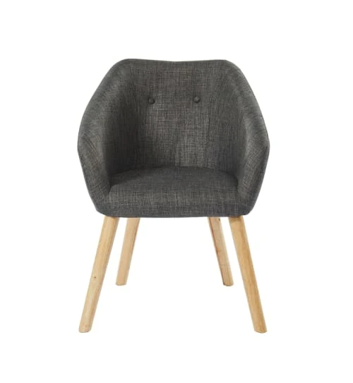 Fauteuil en tissu 1 place gris Baita Fauteuils Fauteuil En Tissu 1 Place Gris -Fauteuils Shop fauteuil en tissu 1 place gris 3