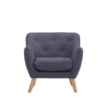 Fauteuil en tissu 1 place gris Baita Fauteuils Fauteuil En Tissu 1 Place Gris -Fauteuils Shop fauteuil en tissu 1 place gris 8