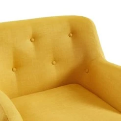 Baita Fauteuils Fauteuil En Tissu 1 Place Jaune 4 Baita Fauteuils Fauteuil En Tissu 1 Place Jaune -Fauteuils Shop fauteuil en tissu 1 place jaune 4