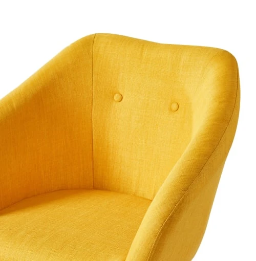 Fauteuil en tissu 1 place jaune Baita Fauteuils Fauteuil En Tissu 1 Place Jaune -Fauteuils Shop fauteuil en tissu 1 place jaune 8
