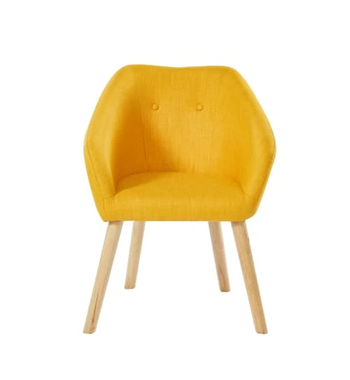 Fauteuil en tissu 1 place jaune Baita Fauteuils Fauteuil En Tissu 1 Place Jaune -Fauteuils Shop fauteuil en tissu 1 place jaune 9