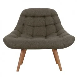 Rendez Vous Déco Fauteuils Fauteuil En Tissu Gris Foncé