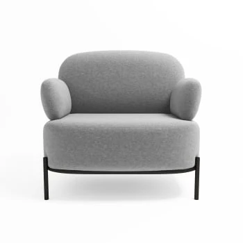 Fauteuil en tissu gris foncé Potiron Paris Fauteuils Fauteuil En Tissu Gris Foncé -Fauteuils Shop fauteuil en tissu gris fonce 5