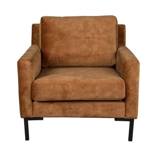 Fauteuil en tissu marron Dutchbone Fauteuils Fauteuil En Tissu Marron -Fauteuils Shop fauteuil en tissu marron 6