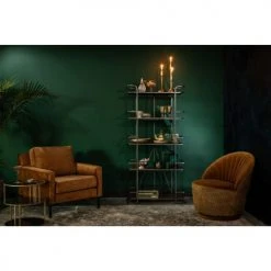 Dutchbone Fauteuils Fauteuil En Tissu Marron 2 Dutchbone Fauteuils Fauteuil En Tissu Marron -Fauteuils Shop fauteuil en tissu marron 8