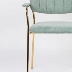 White Label Fauteuils Fauteuil En Tissu Vert Clair -Fauteuils Shop fauteuil en tissu vert clair 2