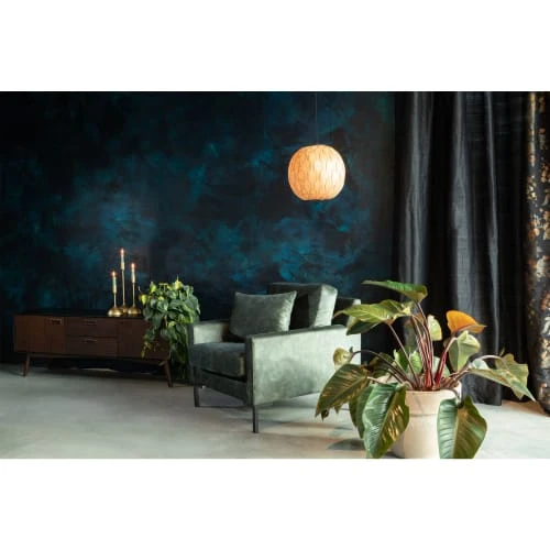 Fauteuil en tissu vert kaki Dutchbone Fauteuils Fauteuil En Tissu Vert Kaki -Fauteuils Shop fauteuil en tissu vert kaki 2