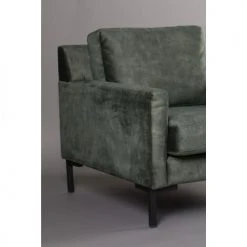 Dutchbone Fauteuils Fauteuil En Tissu Vert Kaki 4 Dutchbone Fauteuils Fauteuil En Tissu Vert Kaki -Fauteuils Shop fauteuil en tissu vert kaki 4