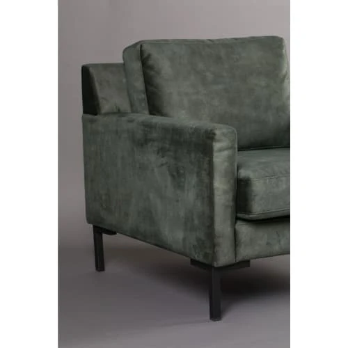 Fauteuil en tissu vert kaki Dutchbone Fauteuils Fauteuil En Tissu Vert Kaki -Fauteuils Shop fauteuil en tissu vert kaki 4