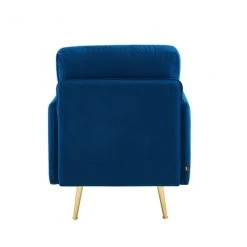 Baita Fauteuils Fauteuil En Velours 1 Place Bleu Marine 3 Baita Fauteuils Fauteuil En Velours 1 Place Bleu Marine -Fauteuils Shop fauteuil en velours 1 place bleu marine 3