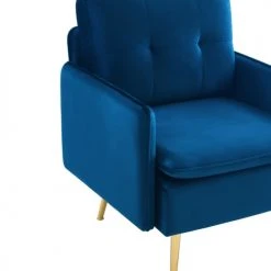 Baita Fauteuils Fauteuil En Velours 1 Place Bleu Marine 4 Baita Fauteuils Fauteuil En Velours 1 Place Bleu Marine -Fauteuils Shop fauteuil en velours 1 place bleu marine 4