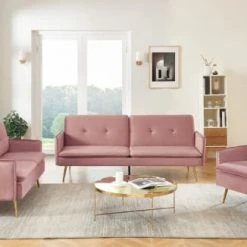 Baita Fauteuils Fauteuil En Velours 1 Place Rose Poudré 5 Baita Fauteuils Fauteuil En Velours 1 Place Rose Poudré -Fauteuils Shop fauteuil en velours 1 place rose poudre 5
