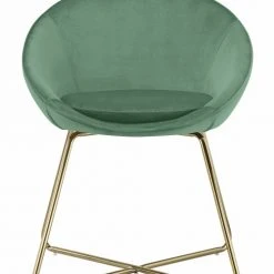 Baita Fauteuils Fauteuil En Velours 1 Place Vert -Fauteuils Shop fauteuil en velours 1 place vert 2