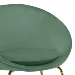 Baita Fauteuils Fauteuil En Velours 1 Place Vert -Fauteuils Shop fauteuil en velours 1 place vert 4