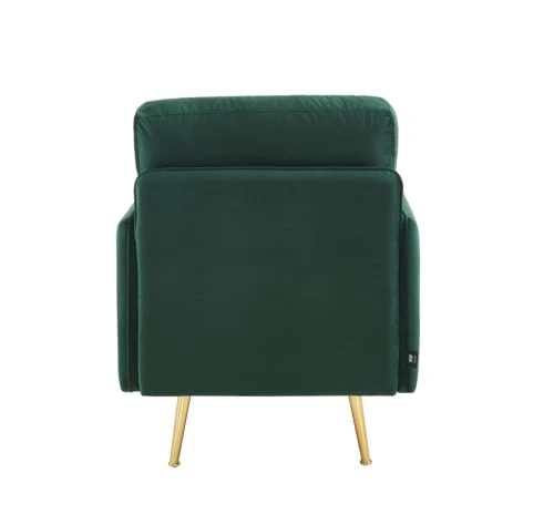 Fauteuil en velours 1 place vert foncé Baita Fauteuils Fauteuil En Velours 1 Place Vert Foncé -Fauteuils Shop fauteuil en velours 1 place vert fonce 3