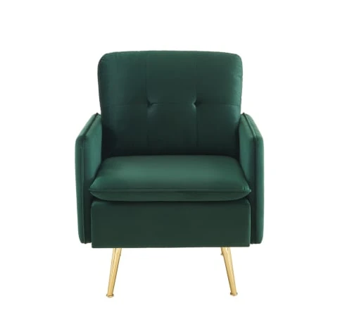 Fauteuil en velours 1 place vert foncé Baita Fauteuils Fauteuil En Velours 1 Place Vert Foncé -Fauteuils Shop fauteuil en velours 1 place vert fonce