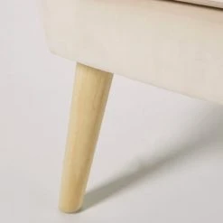 Maisons Du Monde Fauteuils Fauteuil En Velours Beige -Fauteuils Shop fauteuil en velours beige 1000 13 0 185976 4