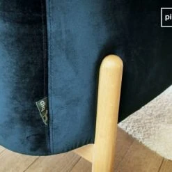 PIB Fauteuils Fauteuil En Velours Bleu -Fauteuils Shop fauteuil en velours bleu 5