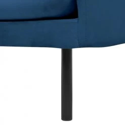Beliani Fauteuils Fauteuil En Velours Bleu Foncé -Fauteuils Shop fauteuil en velours bleu fonce 11