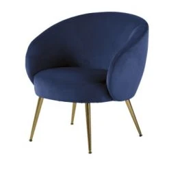 Maisons Du Monde Fauteuils Fauteuil En Velours Bleu Nuit 4 Maisons Du Monde Fauteuils Fauteuil En Velours Bleu Nuit -Fauteuils Shop fauteuil en velours bleu nuit bizou 1000 0 30 209950 1