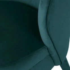 Maisons Du Monde Fauteuils Fauteuil En Velours Bleu Paon -Fauteuils Shop fauteuil en velours bleu paon 1000 14 0 216152 3