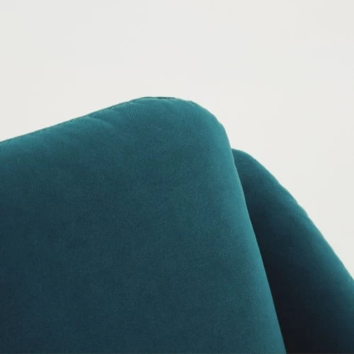 Fauteuil en velours bleu pétrole Maisons Du Monde Fauteuils Fauteuil En Velours Bleu Pétrole -Fauteuils Shop fauteuil en velours bleu petrole 1000 12 5 174993 13