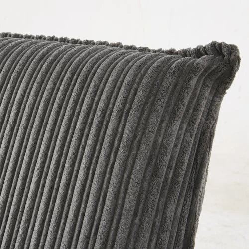 Fauteuil en velours côtelé gris Maisons Du Monde Fauteuils Fauteuil En Velours Côtelé Gris -Fauteuils Shop fauteuil en velours cotele gris 1000 11 2 196310 4