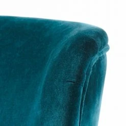 Maisons Du Monde Fauteuils Fauteuil En Velours De Coton Bleu Pétrole 2 Maisons Du Monde Fauteuils Fauteuil En Velours De Coton Bleu Pétrole -Fauteuils Shop fauteuil en velours de coton bleu petrole 1000 7 38 174903 3