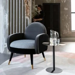 Zuiver Fauteuils Fauteuil En Velours Et Tissu Gris 7 Zuiver Fauteuils Fauteuil En Velours Et Tissu Gris -Fauteuils Shop fauteuil en velours et tissu gris 1