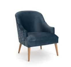 Hellin Fauteuils Fauteuil En Velours Fleuri -Fauteuils Shop fauteuil en velours fleuri 5