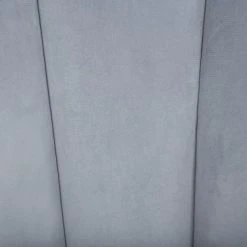 Beliani Fauteuils Fauteuil En Velours Gris Clair -Fauteuils Shop fauteuil en velours gris clair 3