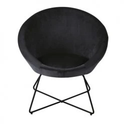 Maisons Du Monde Fauteuils Fauteuil En Velours Noir -Fauteuils Shop fauteuil en velours noir 1000 7 8 209600 2